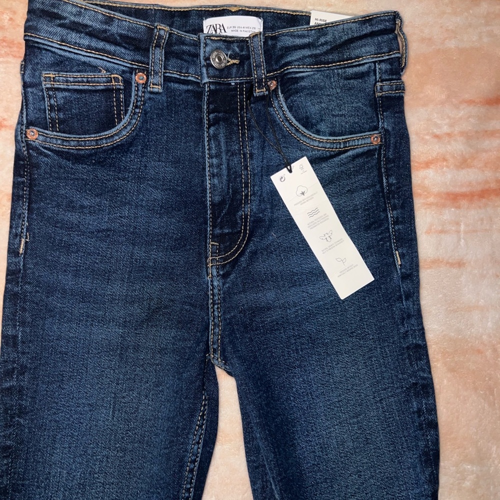 Zara Indigo Denim Jeans